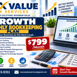 Growth Monthly Bookkeeping
