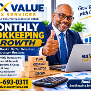 Basic Monthly Bookkeeping